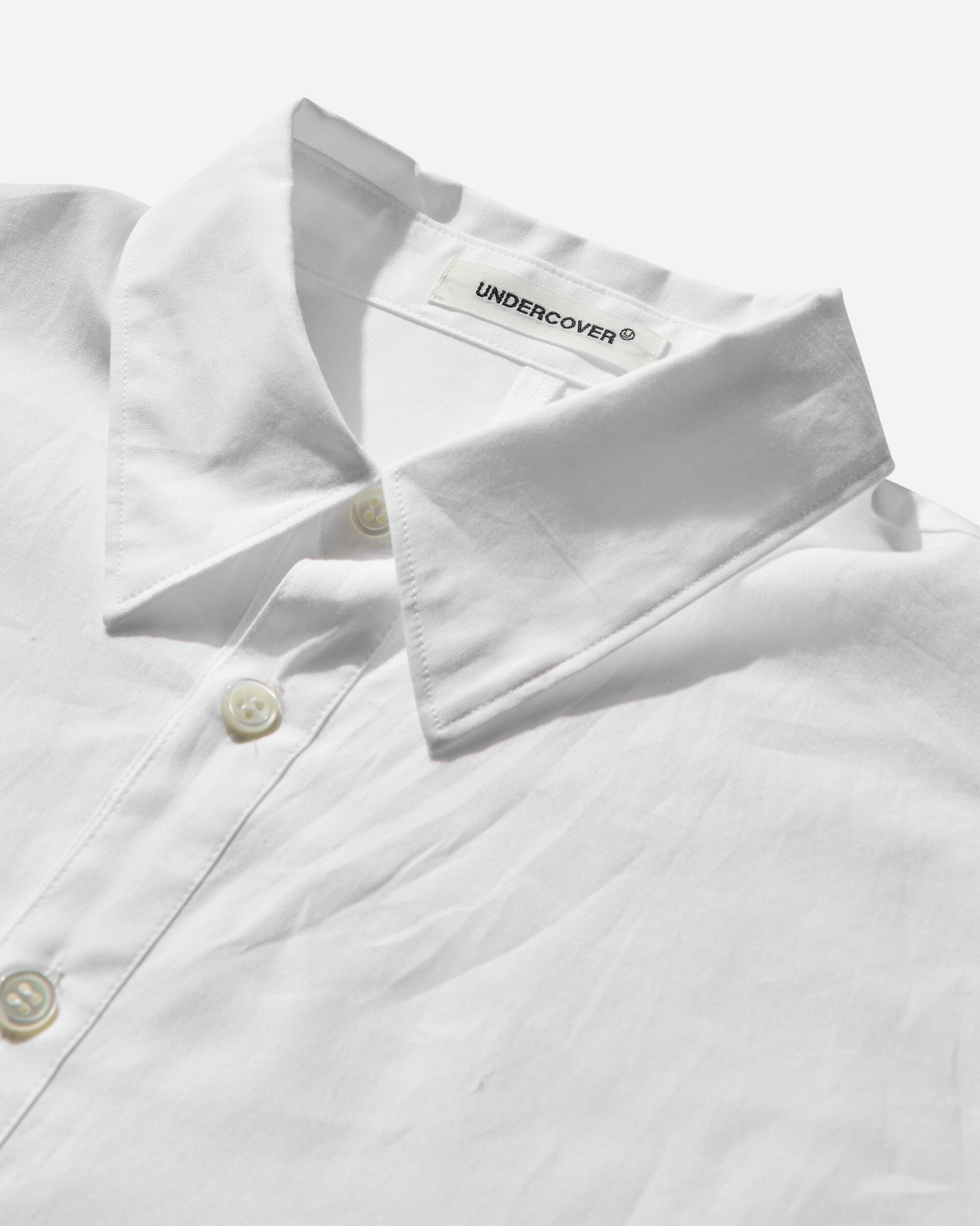 Women's Asymmetrical Zip Shirt White - 4