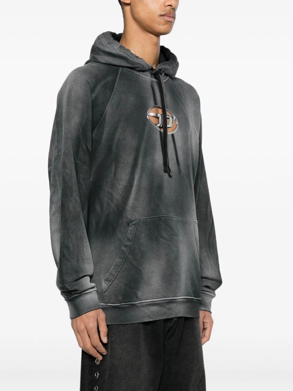 【DIESEL】S-Roxt-Hood Diesel S roxt hood sweatshirt | grifo210 | REVERSIBLE