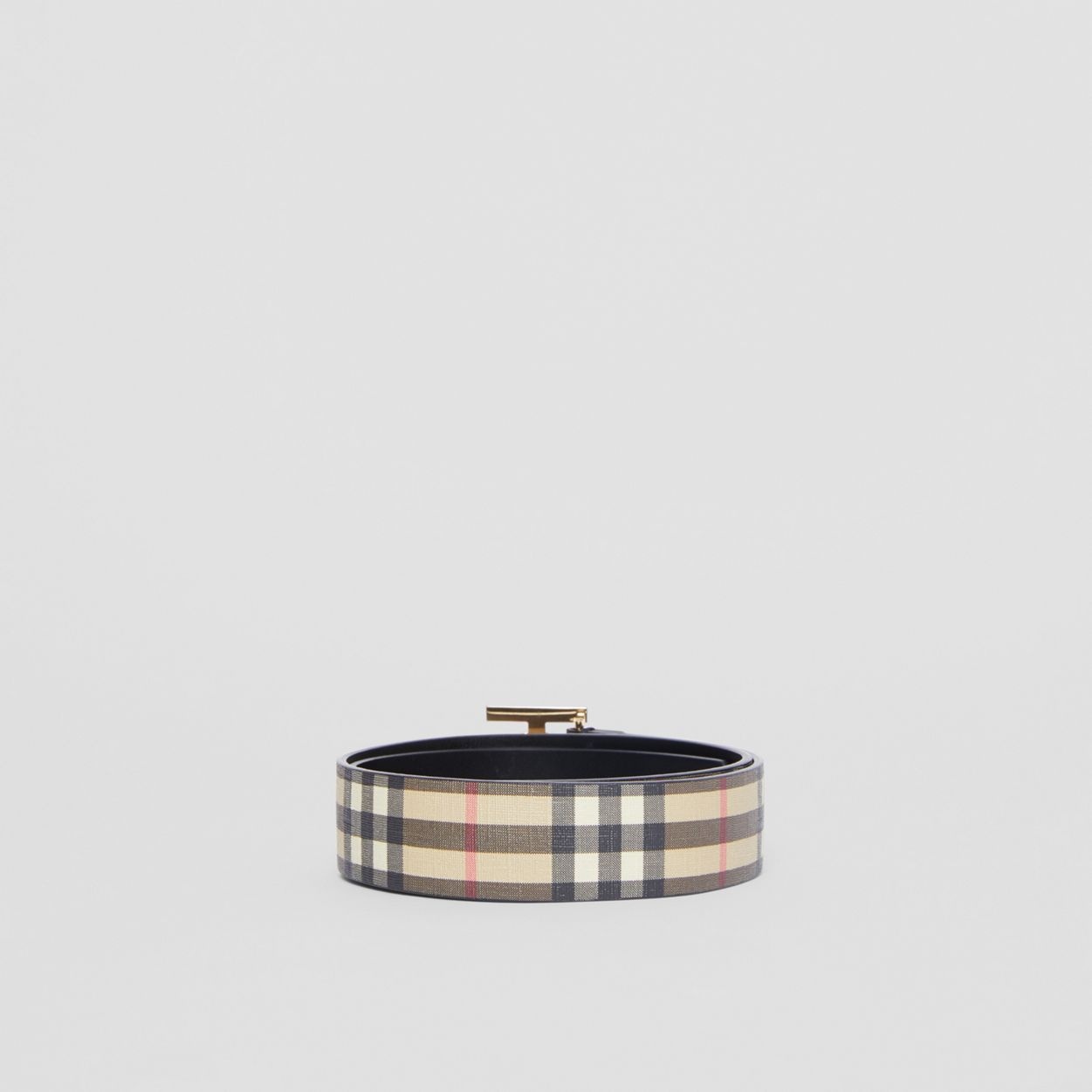 Monogram Motif Vintage Check E-canvas Belt - 5