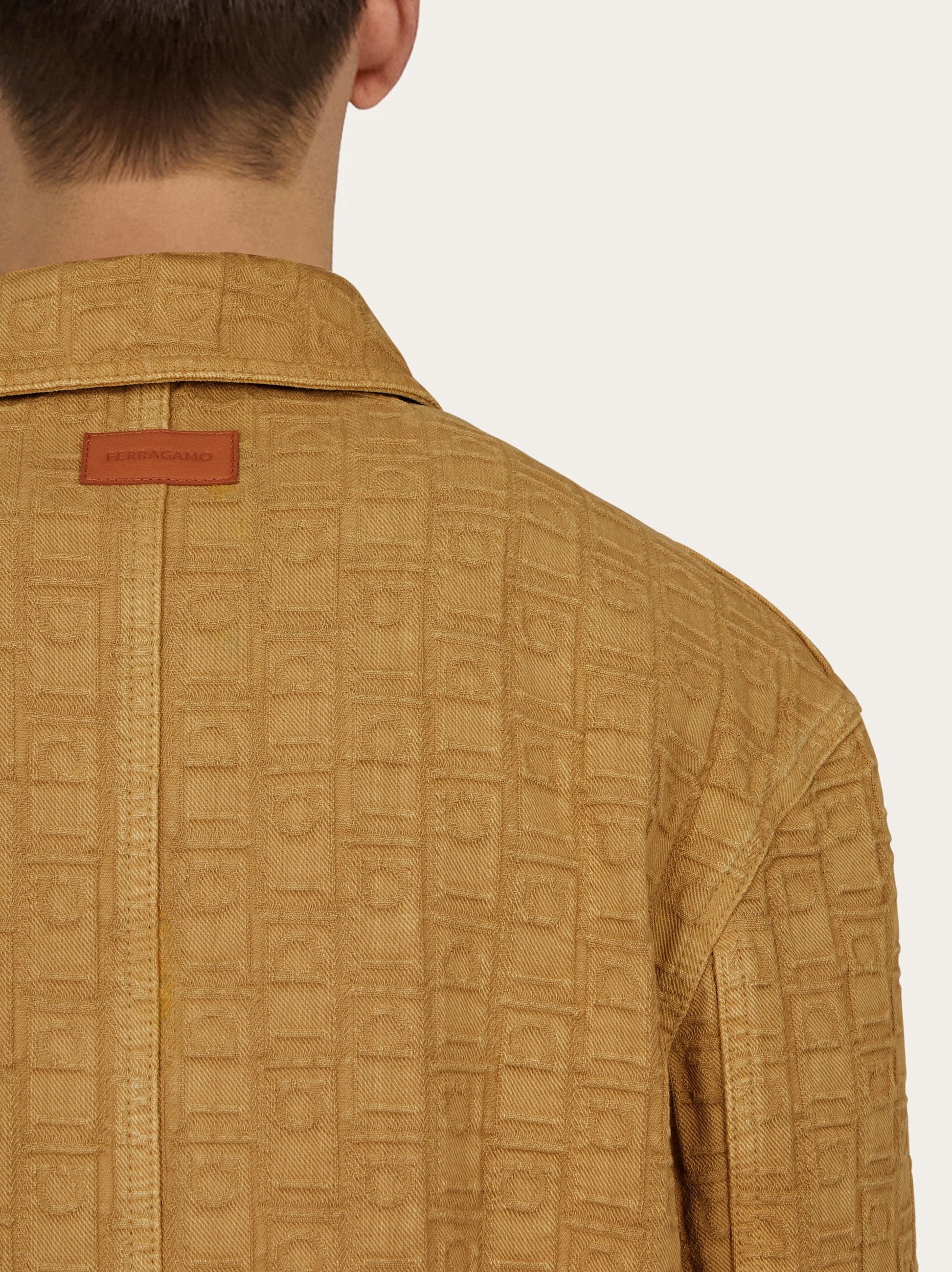 Ferragamo Monogram over shirt - 4