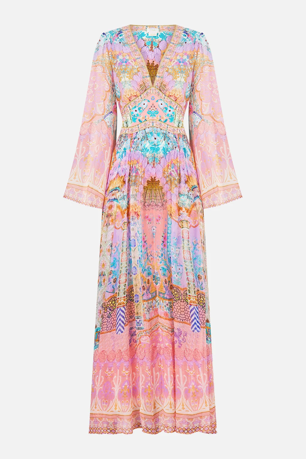 FLARED SLEEVE DRESS HOWDY GAUDI - 1