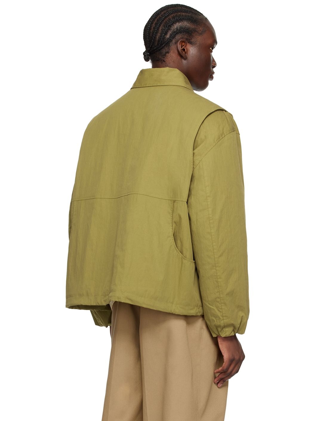 Green Muschio Bomber Jacket - 3