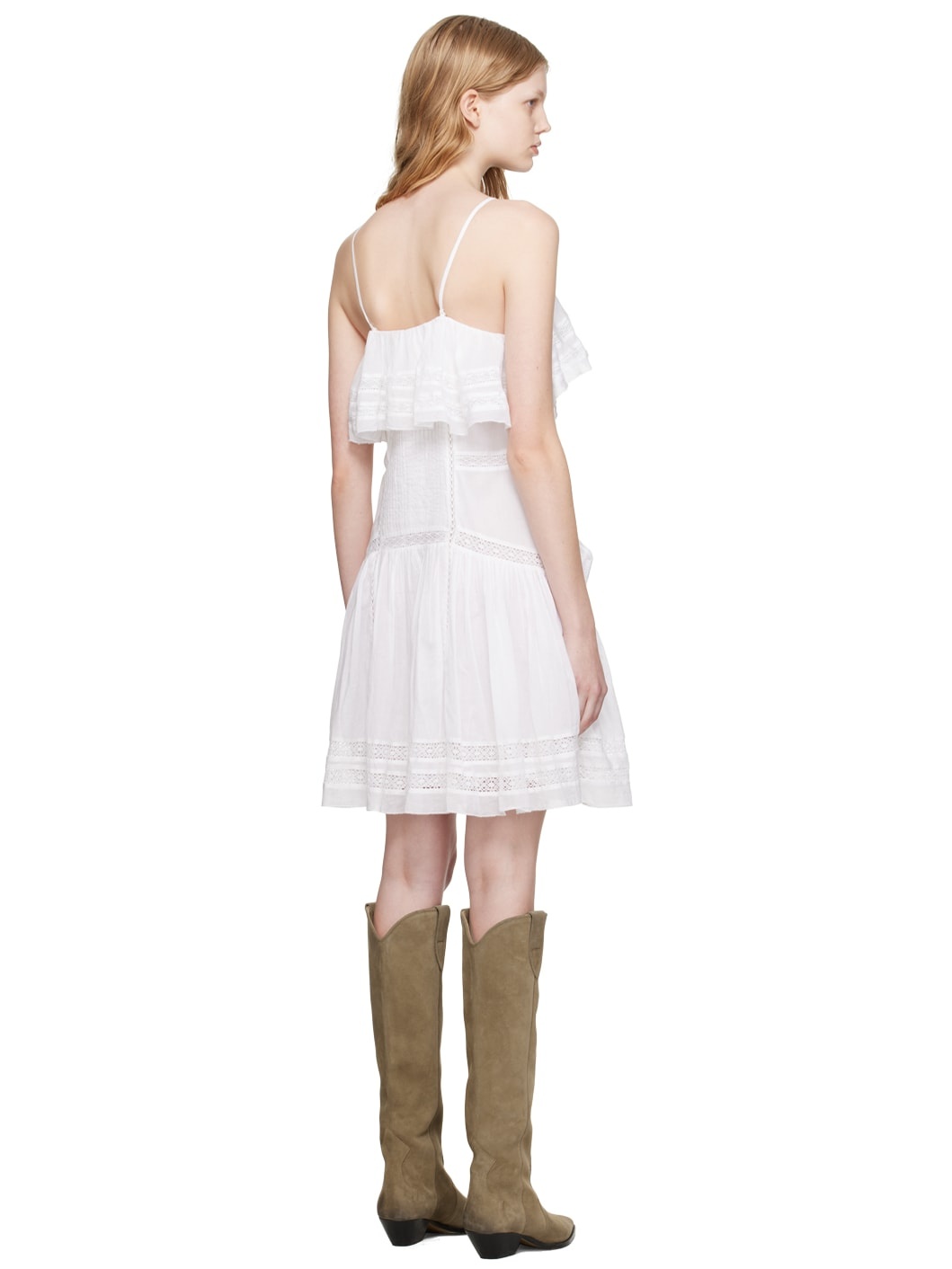 White Moly Minidress - 3