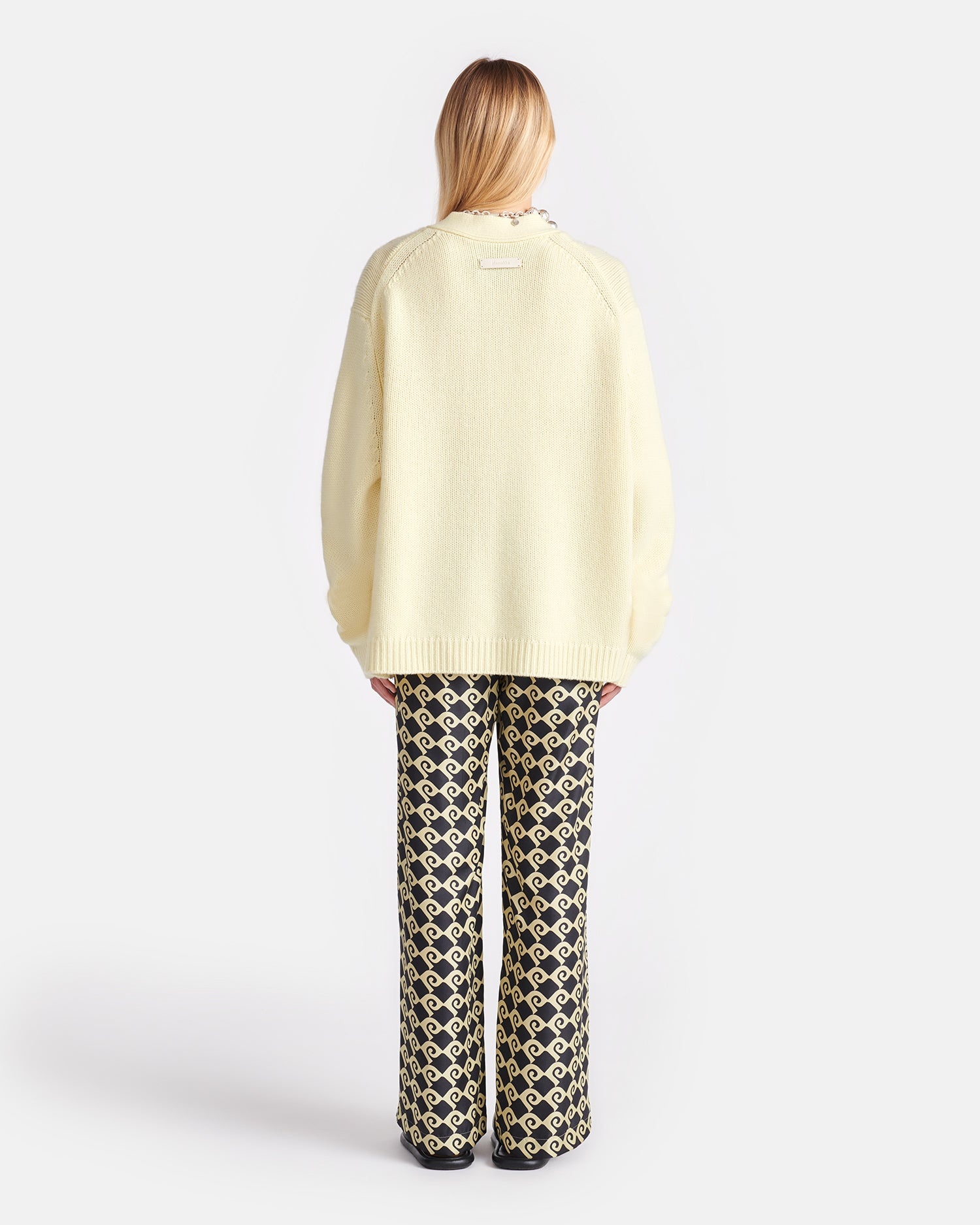 Cashmere-Blend Cardigan - 8