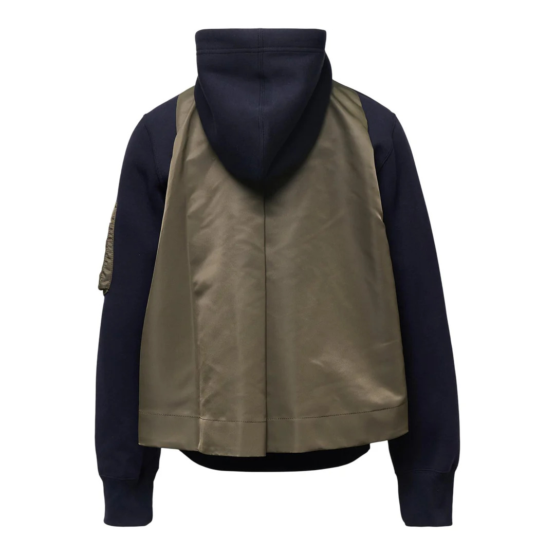 Sponge Sweat X Nylon Twill Hoodie - 2
