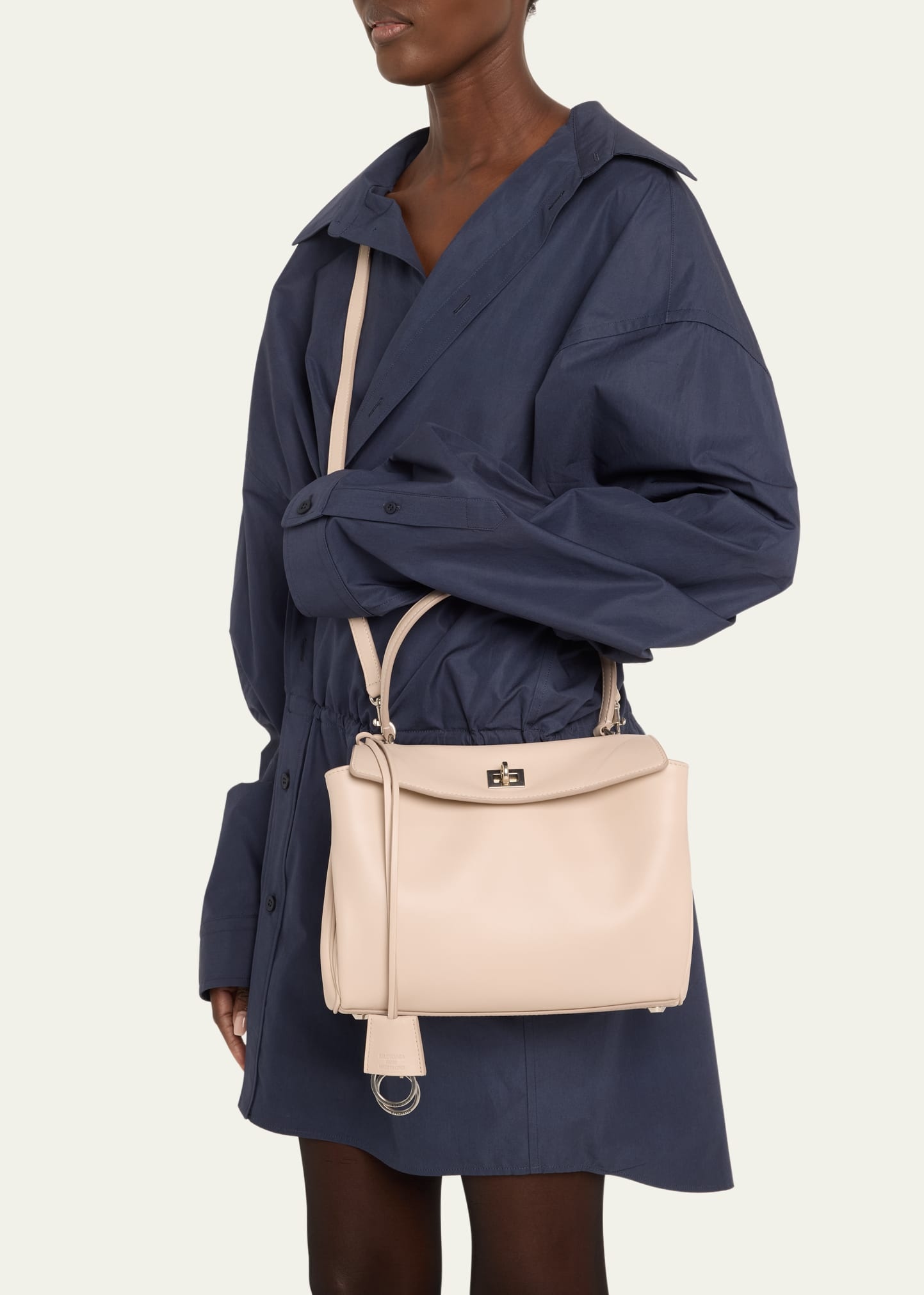 Rodeo Small Calfskin Top-Handle Bag - 2
