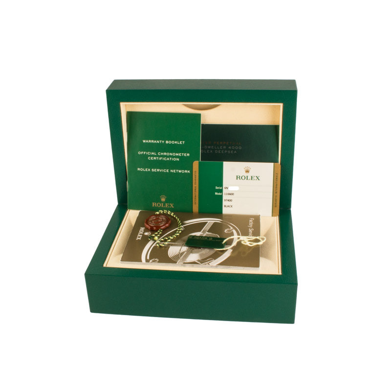 Rolex 116600 Sea-Dweller Ceramic Black Bezel - 4