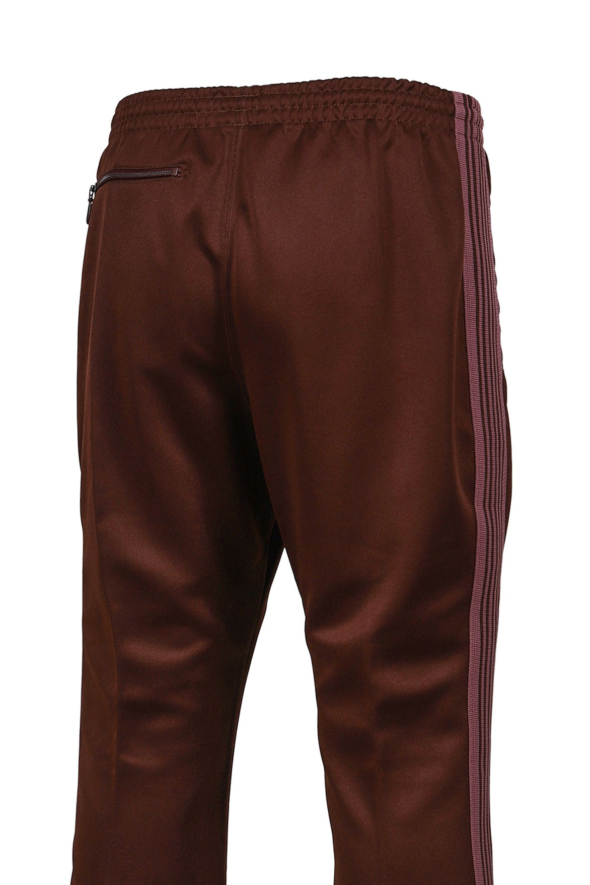 BOOT-CUT TRACK PANT - POLY SMOOTH / BRW - 11