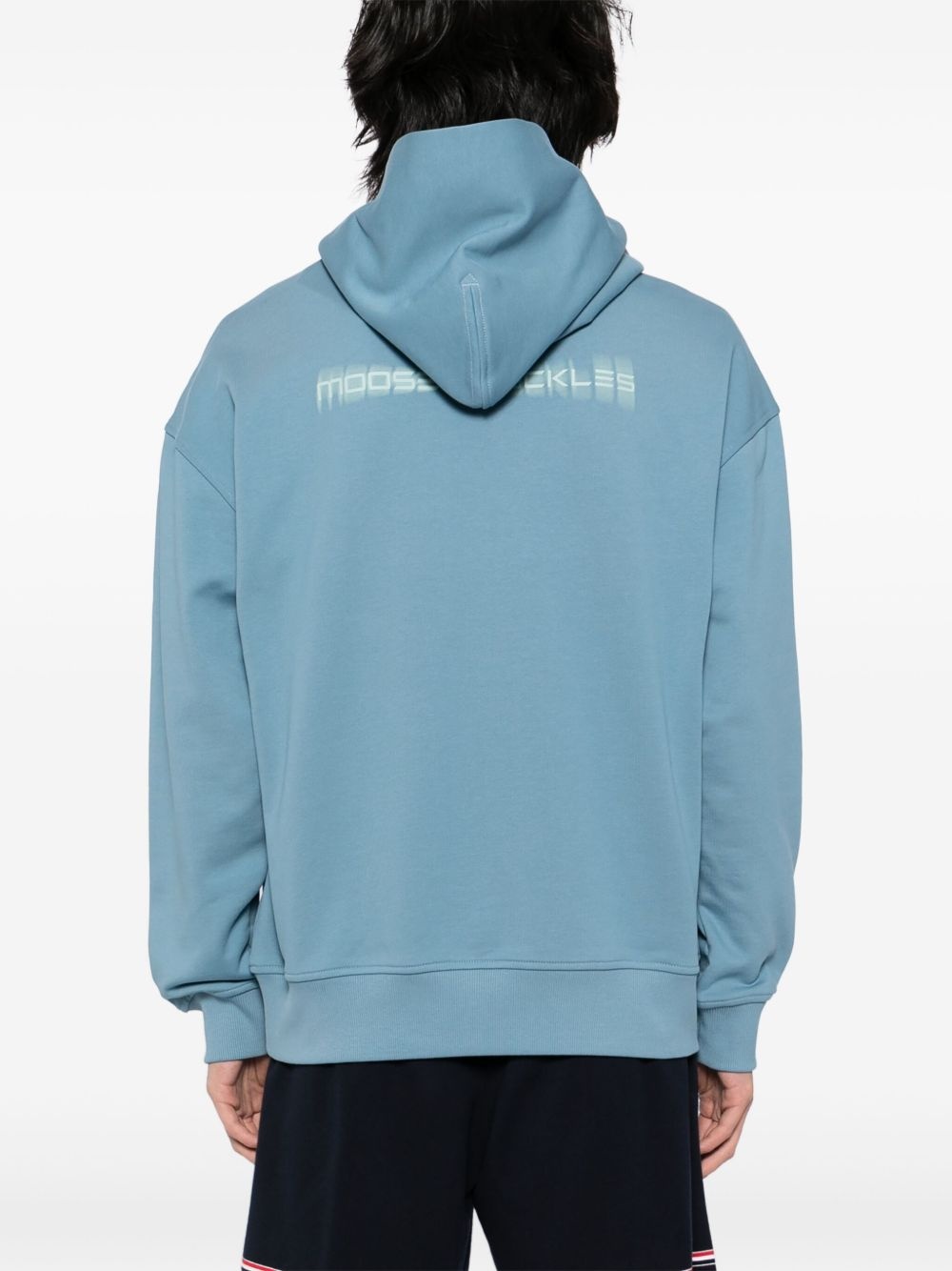 logo-print hoodie - 4