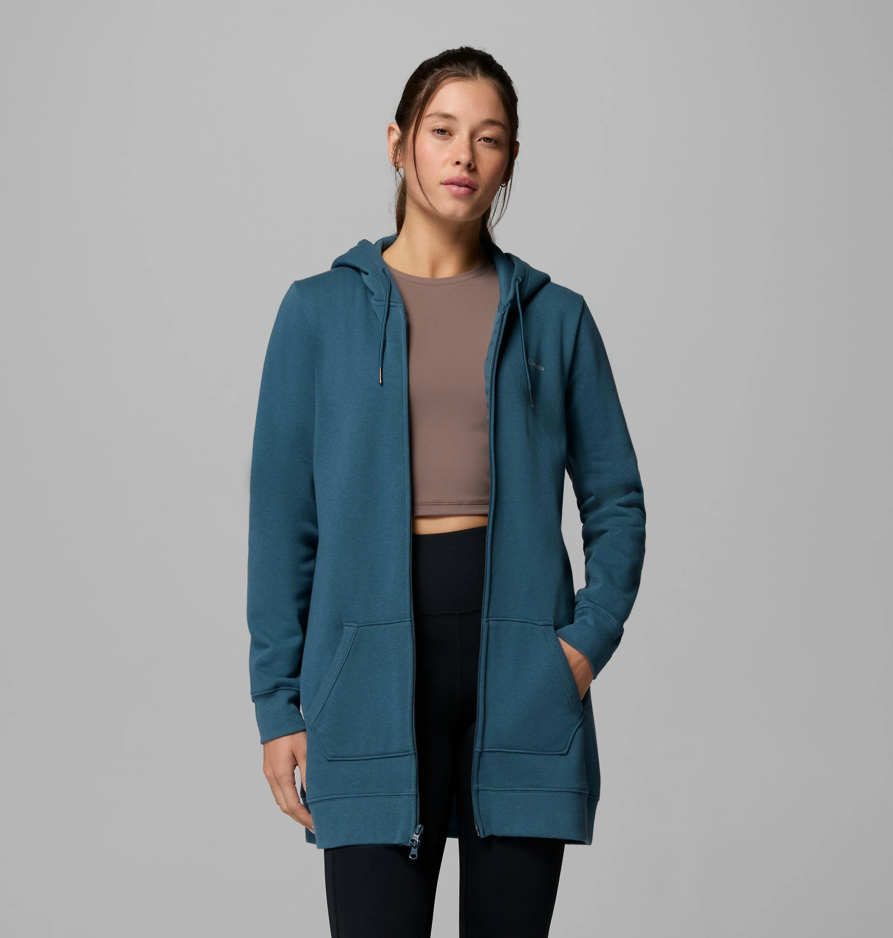 Women's Burr Trail Long Full Zip Hoodie - 1