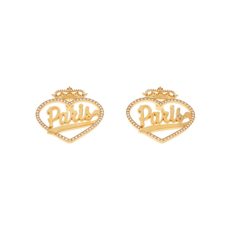 Paris Souvenir Enjoy Earrings in Gold 1