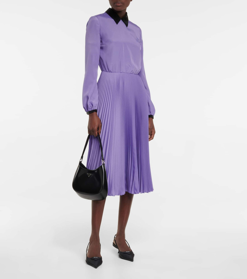 Prada Sequined crêpe midi dress outlook