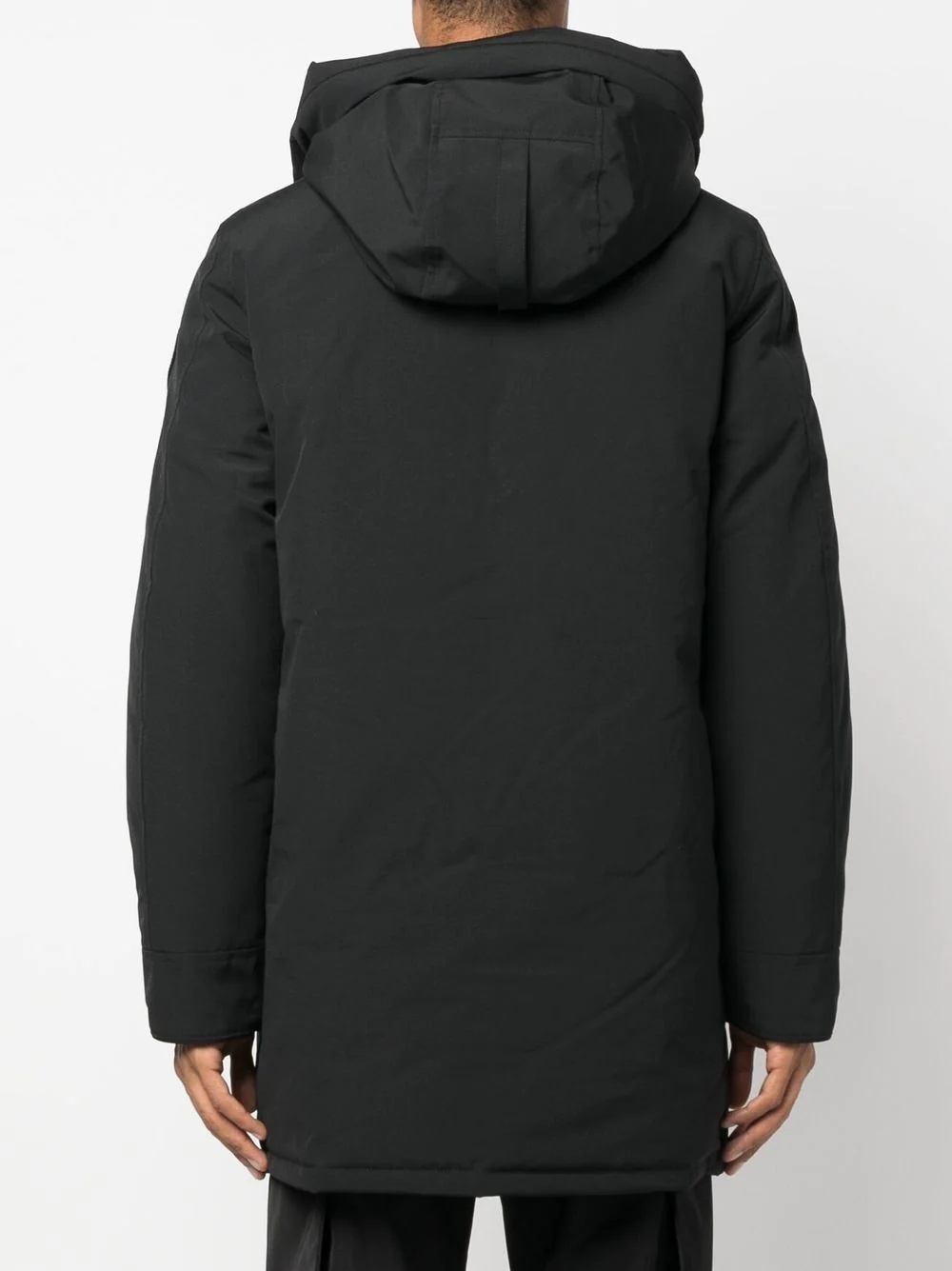 Langford hooded down coat - 4