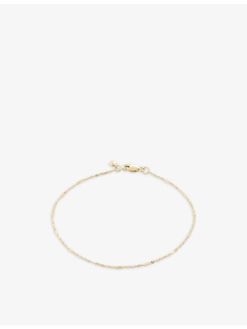 Shimmer 14ct yellow gold-plated vermeil 925 sterling-silver bracelet - 1