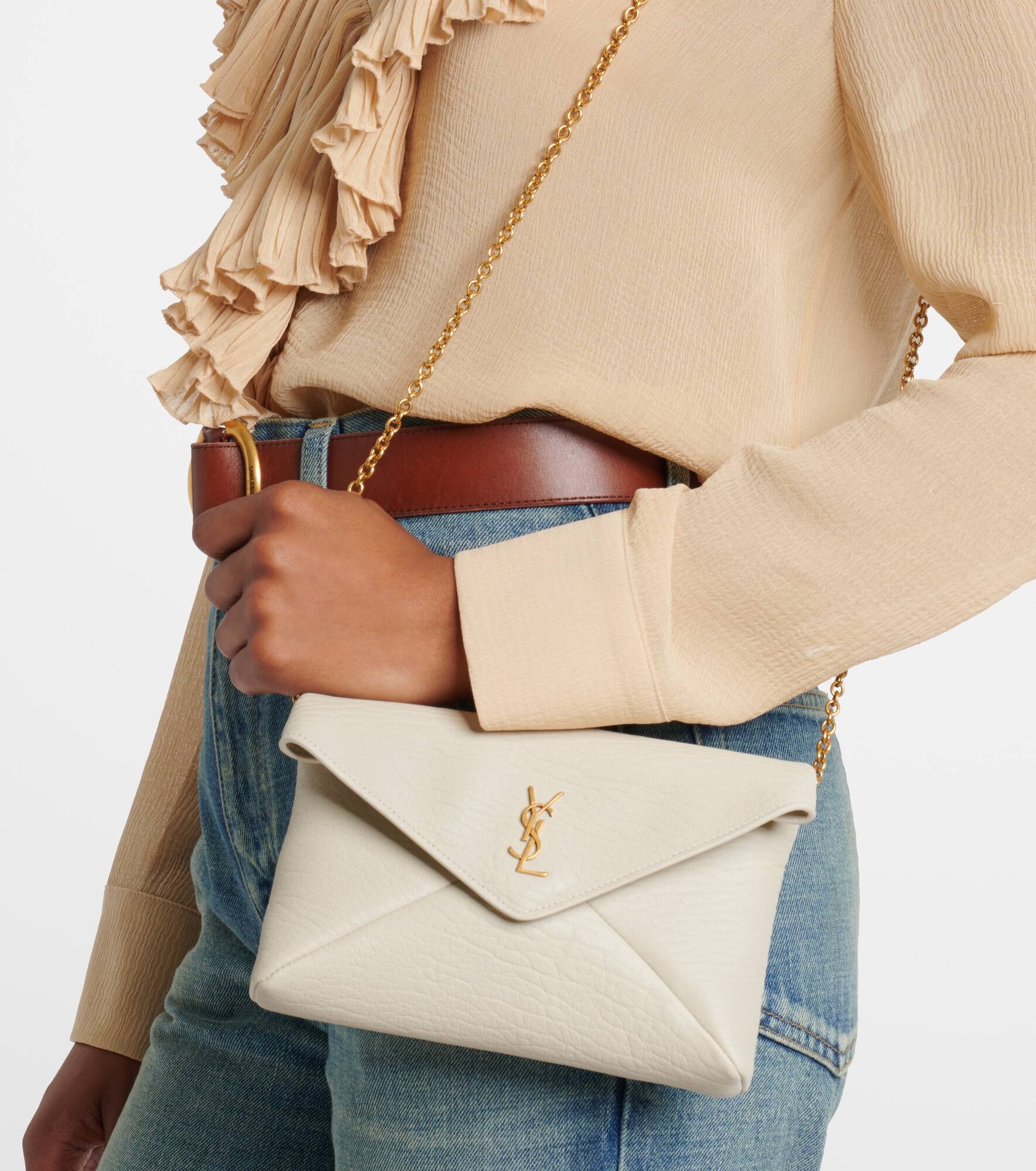 Small leather clutch - 2
