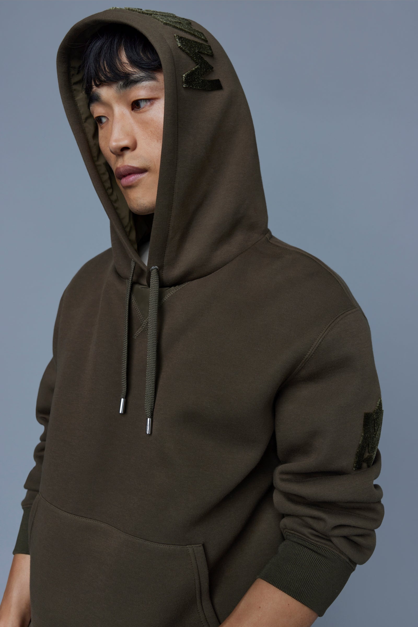 KRYS hoodie with velvet embroidery - 5