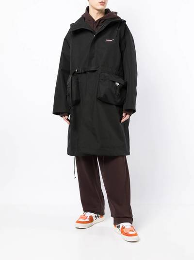 UNDERCOVER x Eastpak side-pockets coat outlook