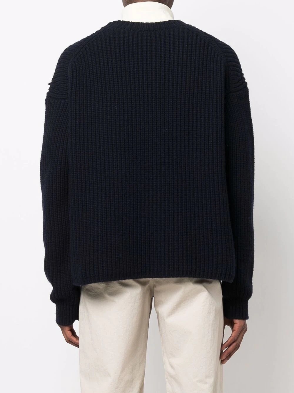 crew-neck cashmere jumper - 4