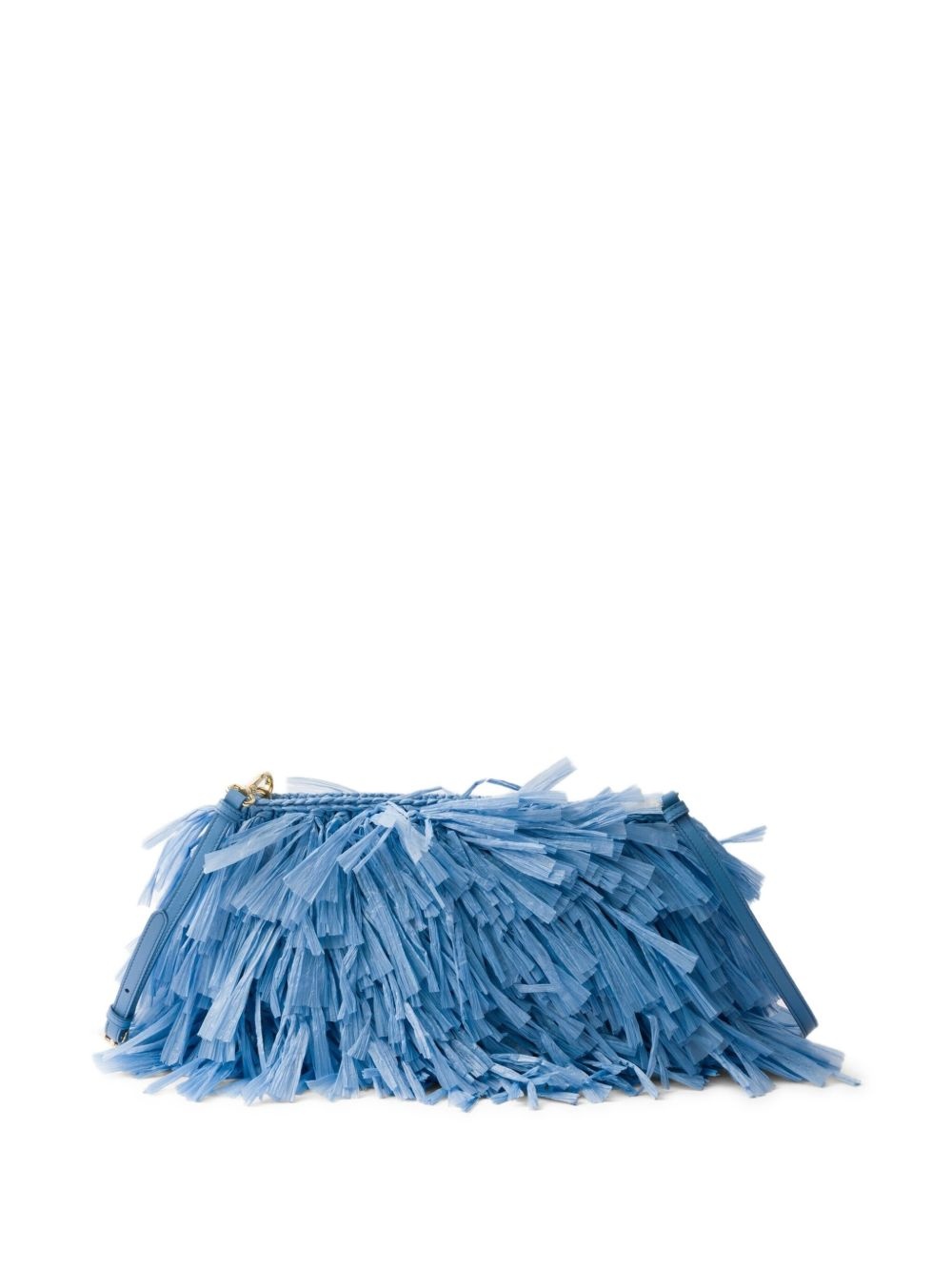 medium fringed clutch bag - 2