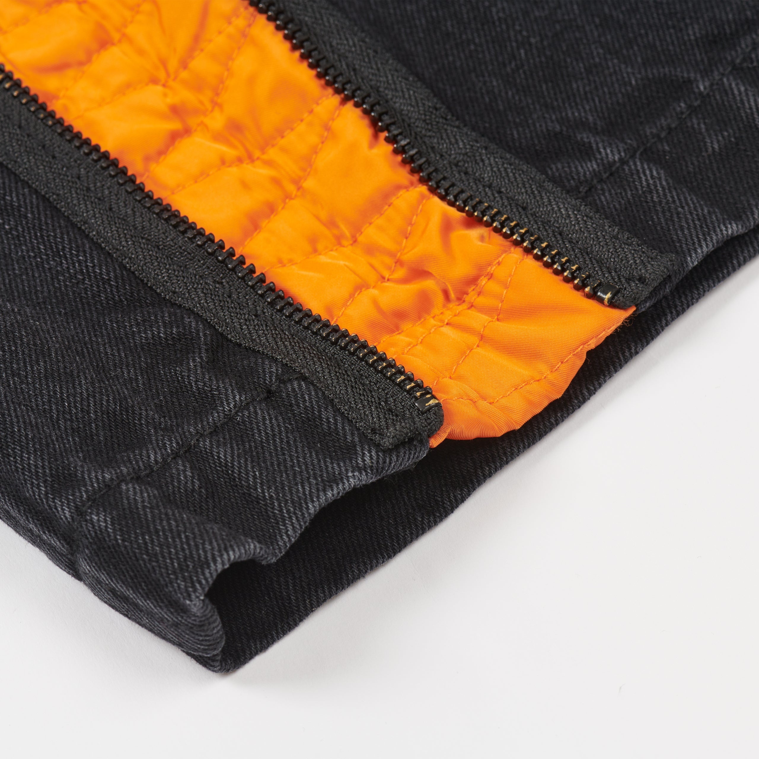 ZIPPED FLIGHT TROUSER BLACK - 5