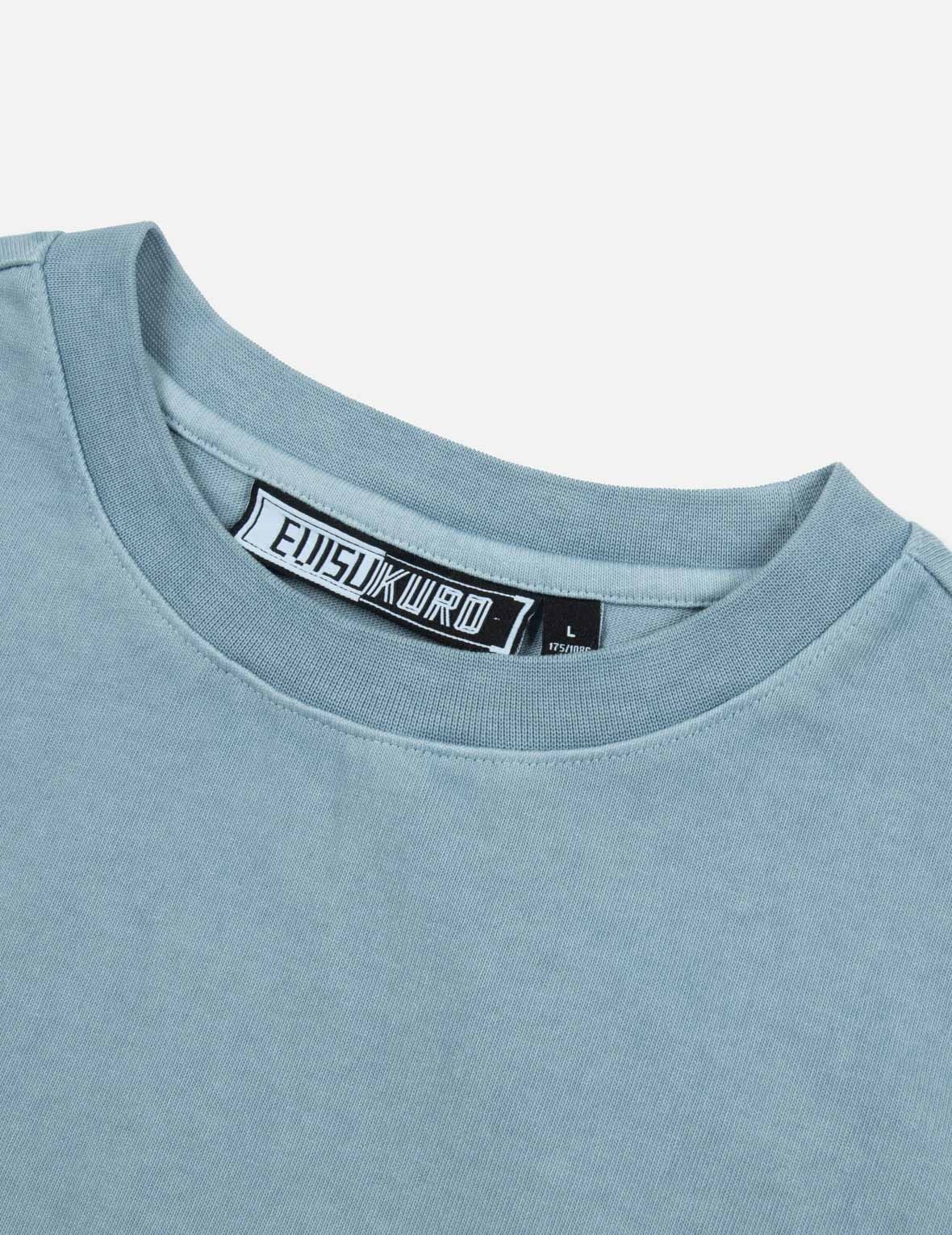 Seagull and Rainbow Gradient Pattern Print Relax Fit T-Shirt - 7