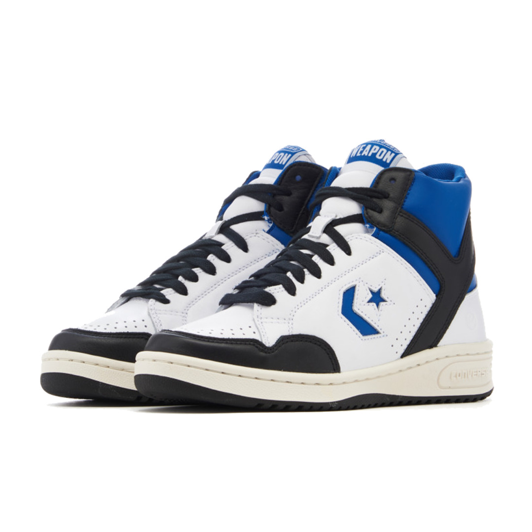 Converse Weapon Mid 'Fragment Design - White Sport Royal' A06083C - 2