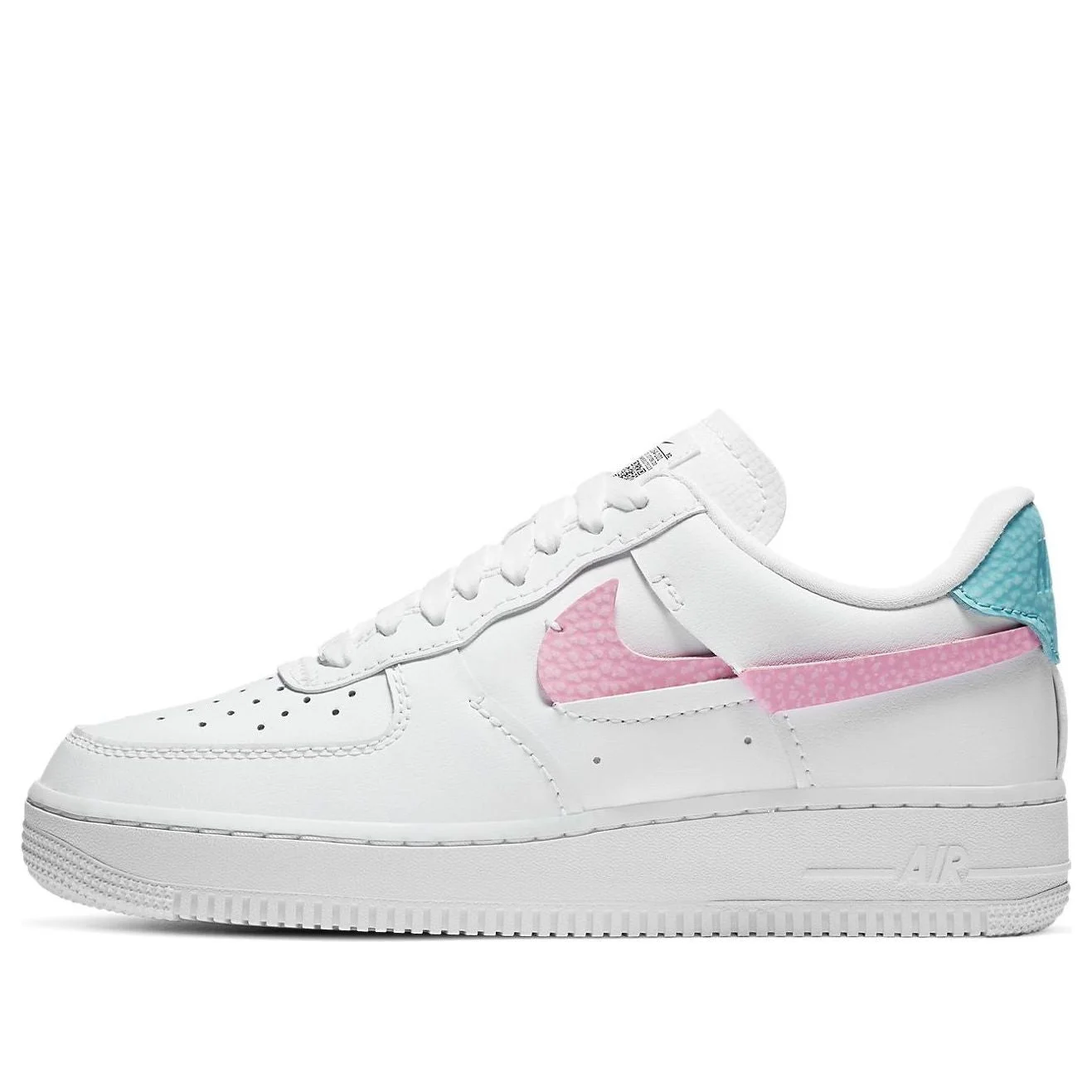 (WMNS) Nike Air Force 1 LXX 'White Pink Aqua' DC1164-101 - 1