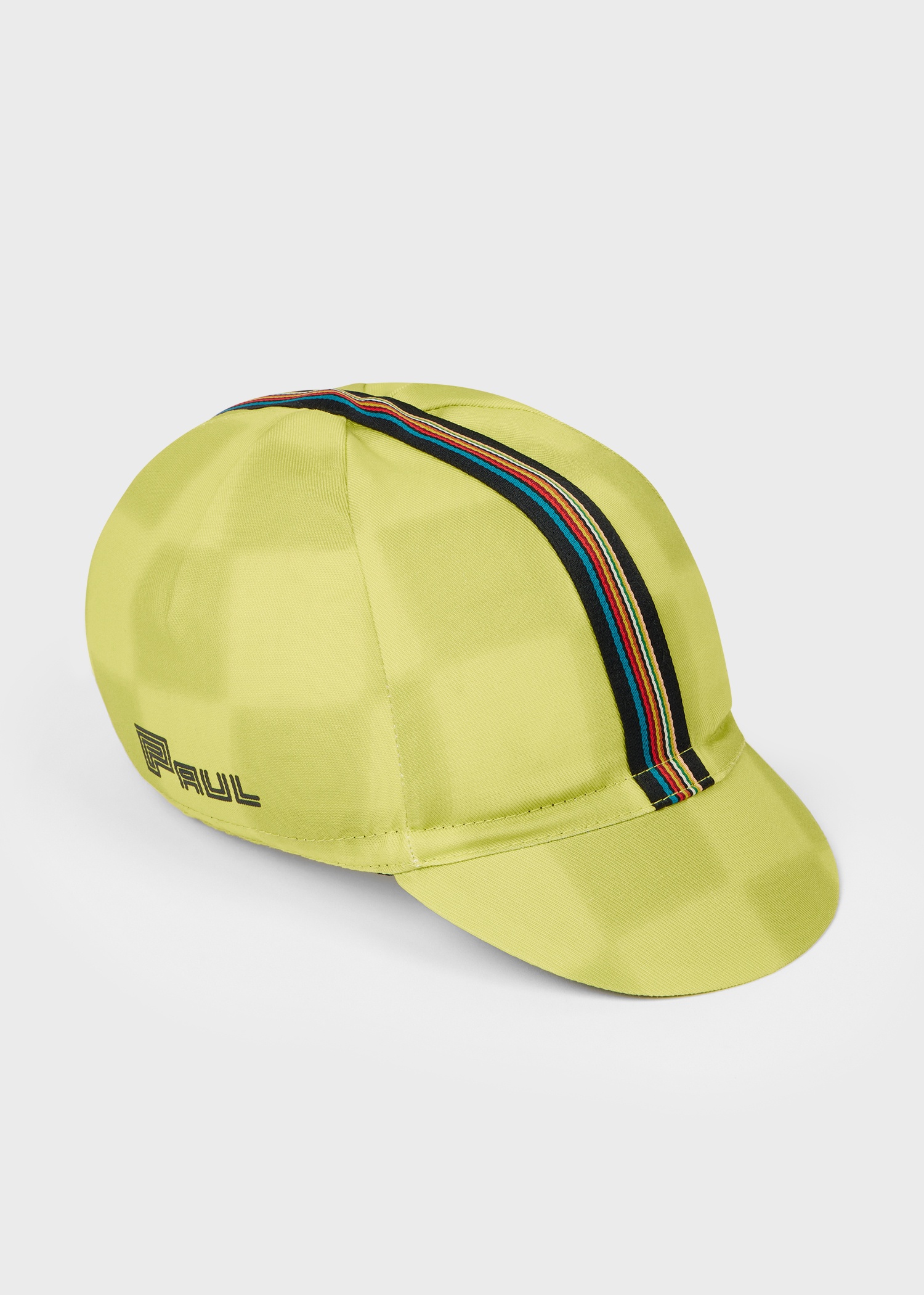 Yellow Checkerboard Cycling Cap - 1