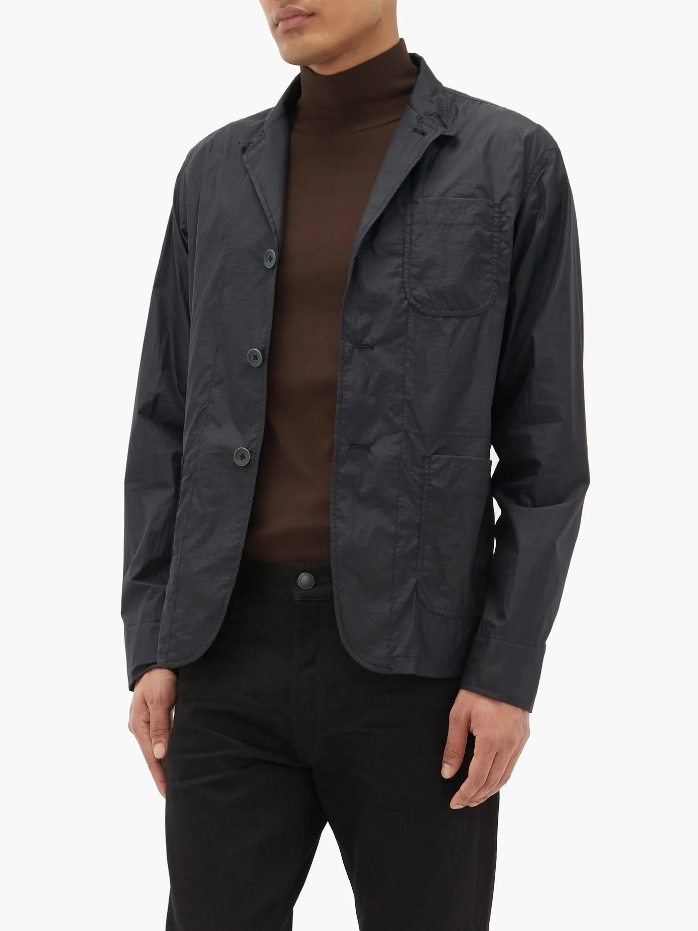 Patch-pocket technical jacket - 6