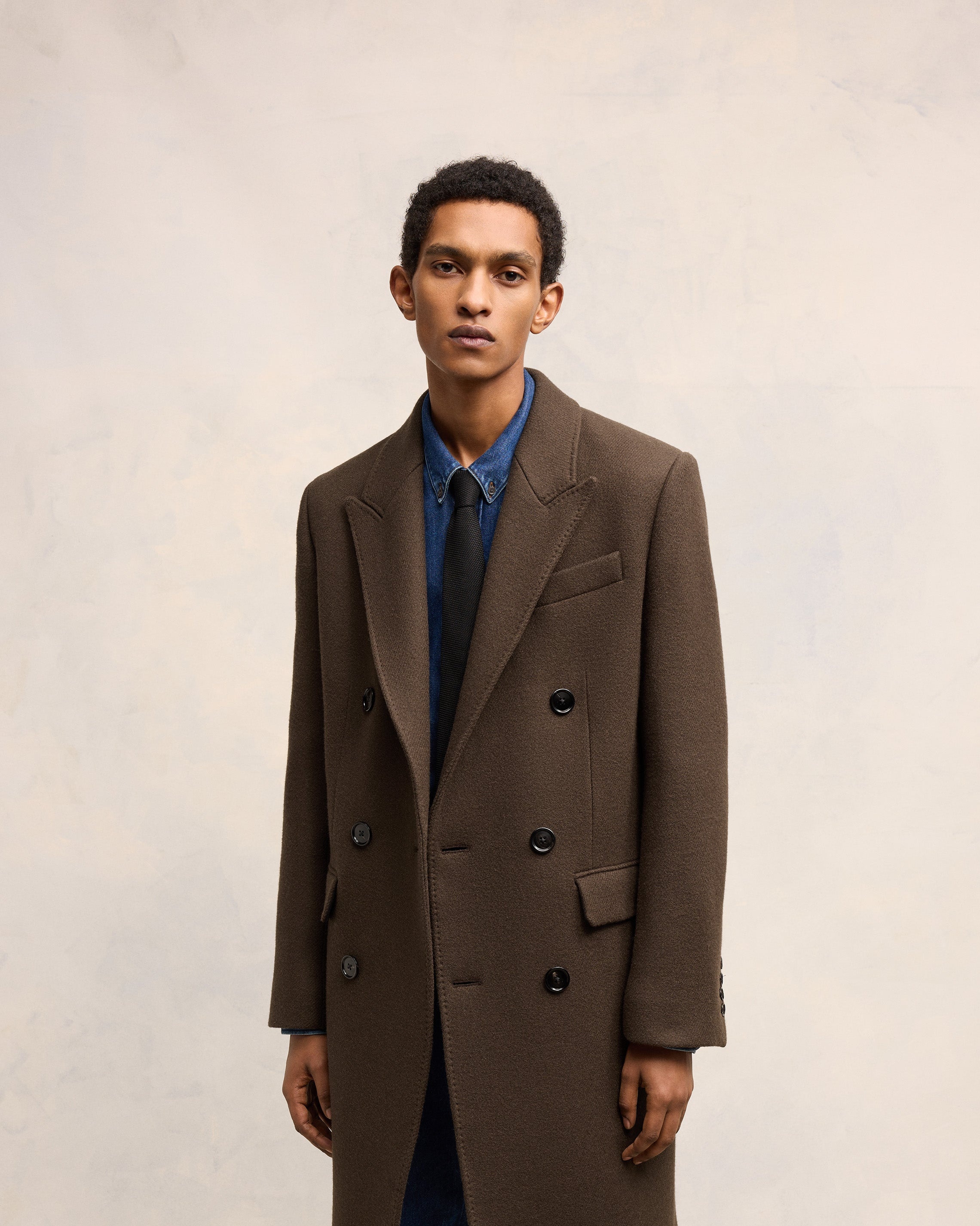 DOUBLE BREASTED COAT - 3