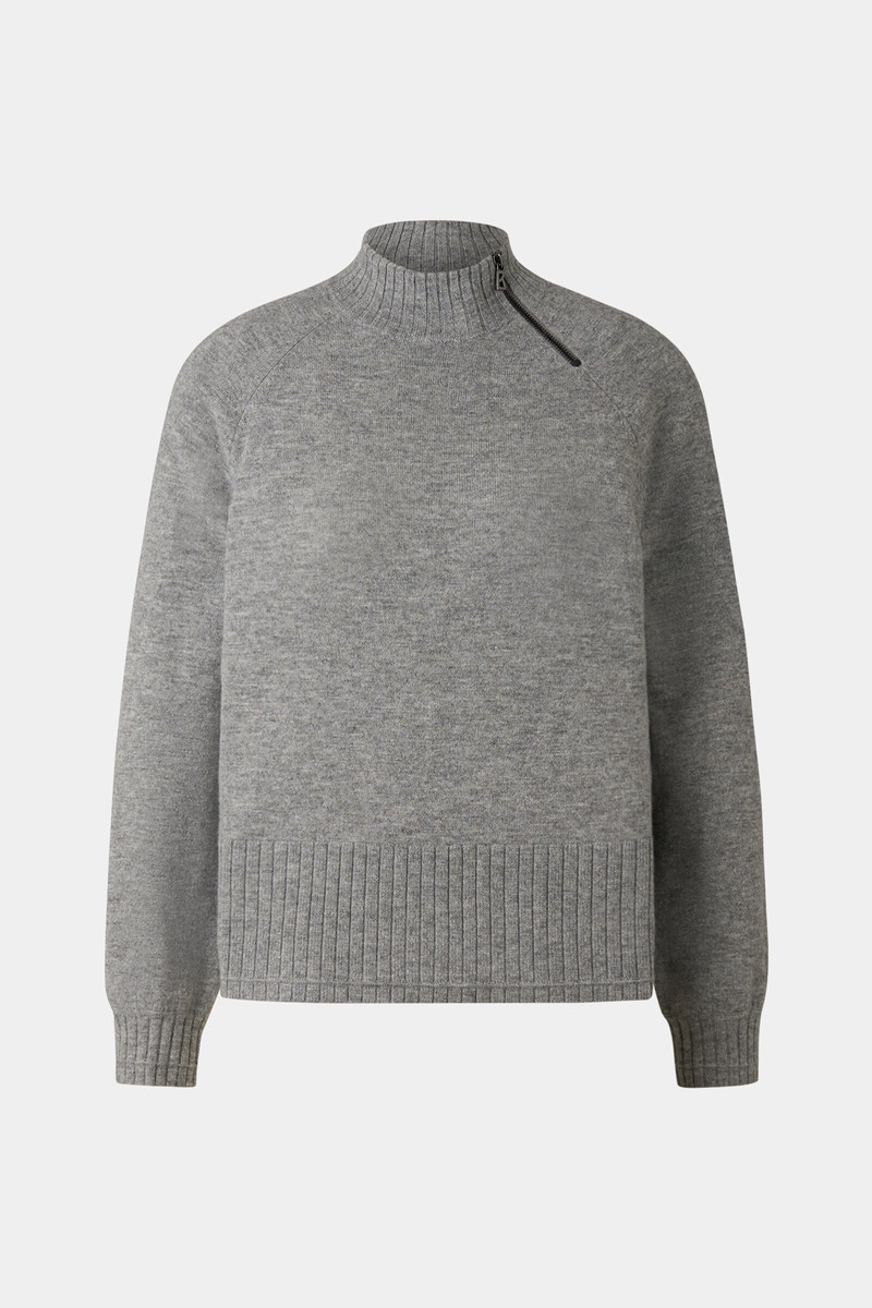 Lyrica Pure new wool sweater in Gray 1