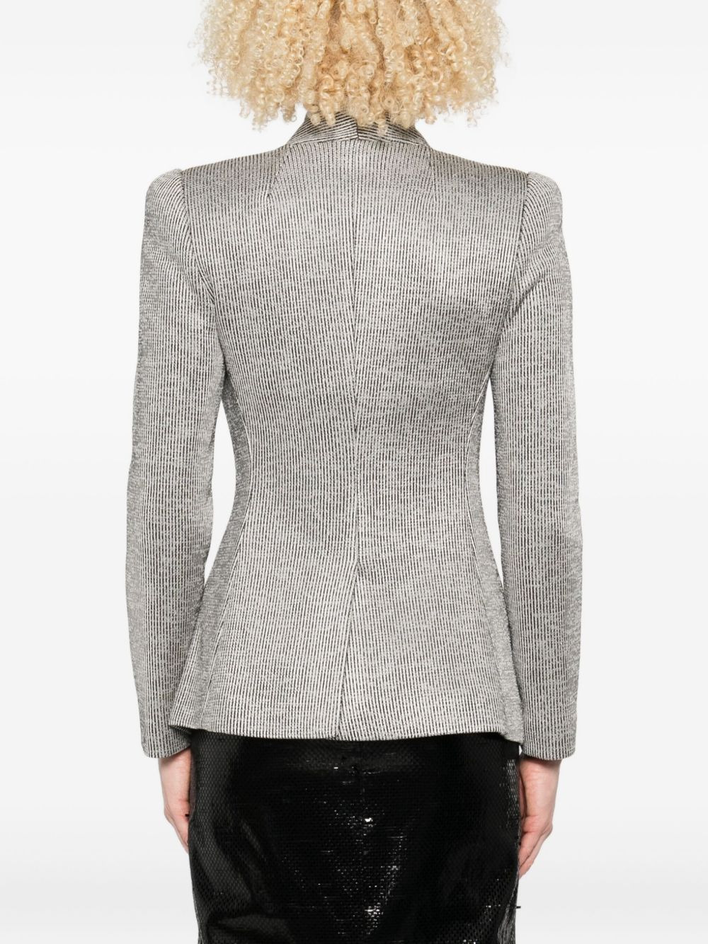 single-breasted blazer - 4