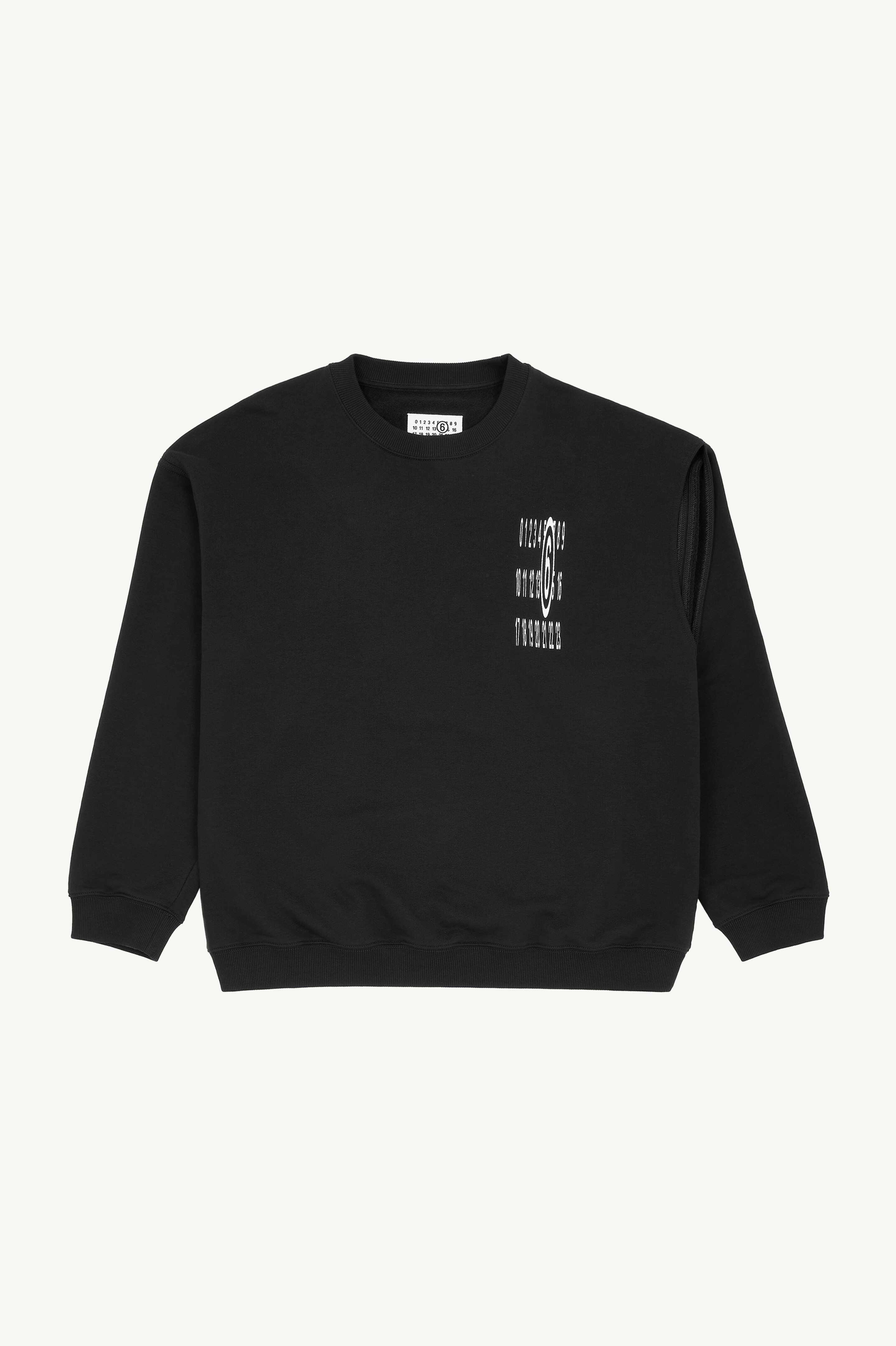 Unbrushed jersey sweatshirt - 1