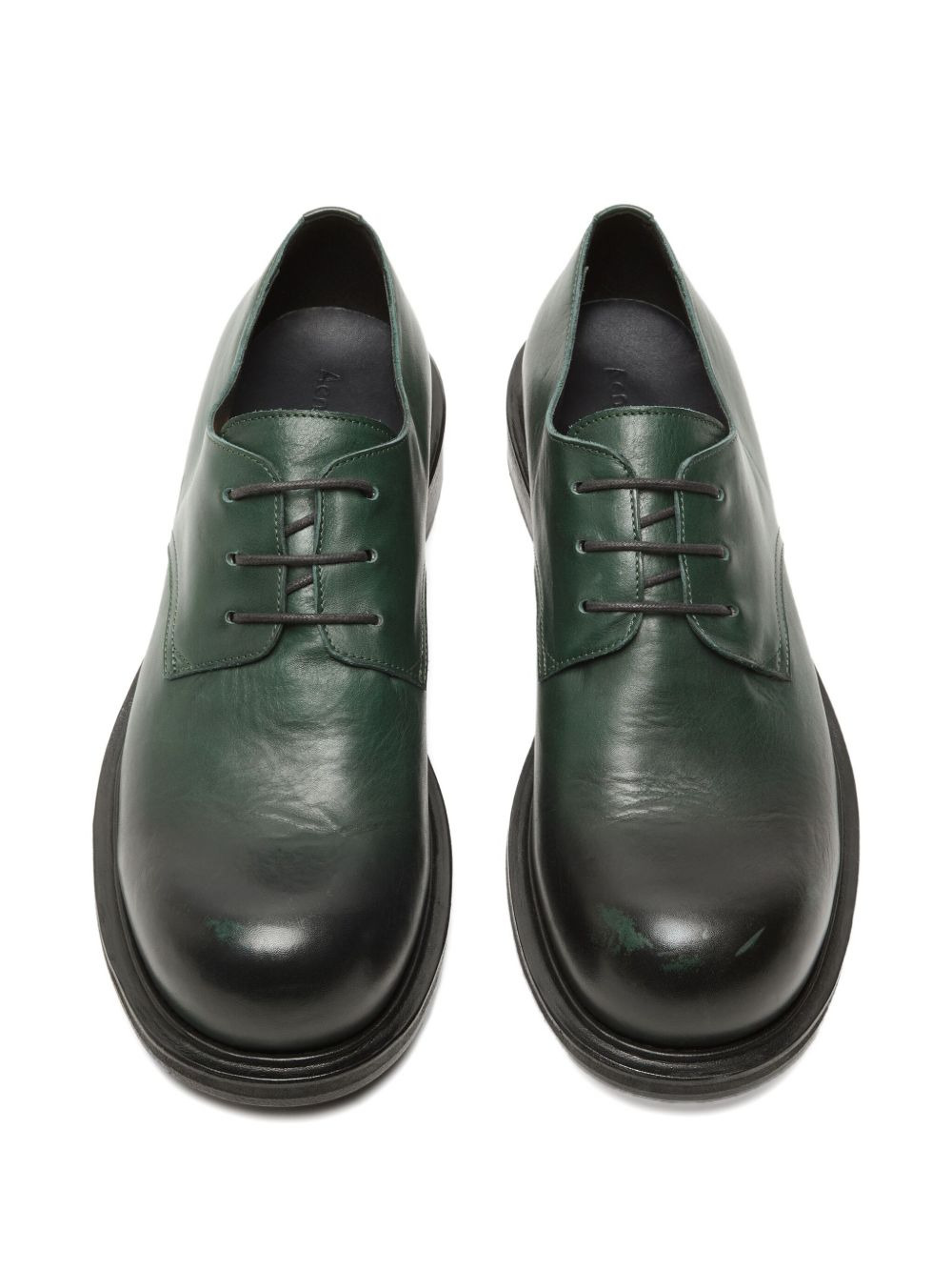 leather derby shoes - 2