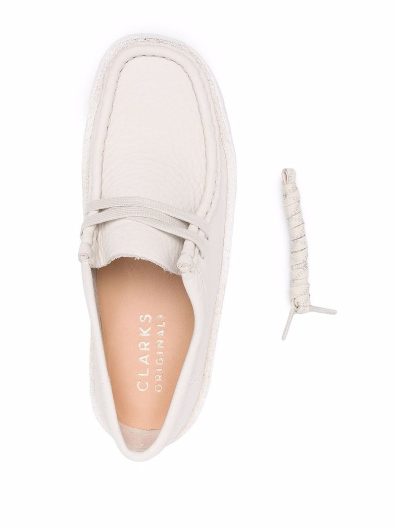 Wallabee 레이스 업 loafers 4
