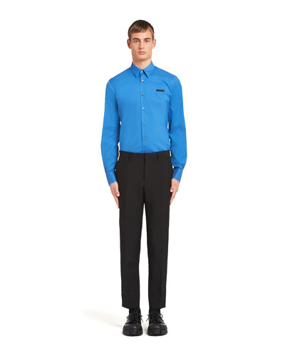 Prada Stretch poplin shirt outlook