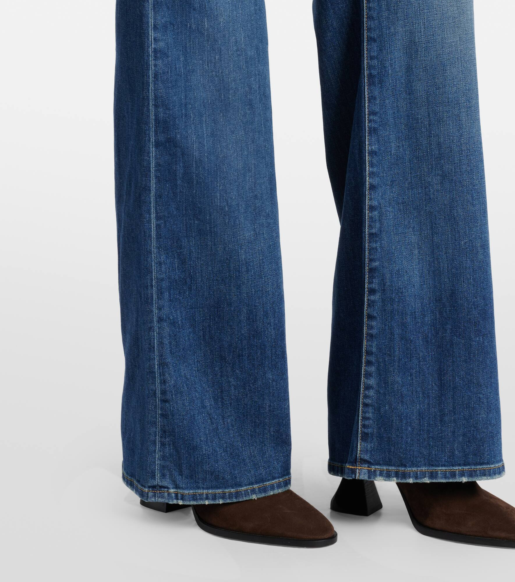 Florence mid-rise flared jeans - 5