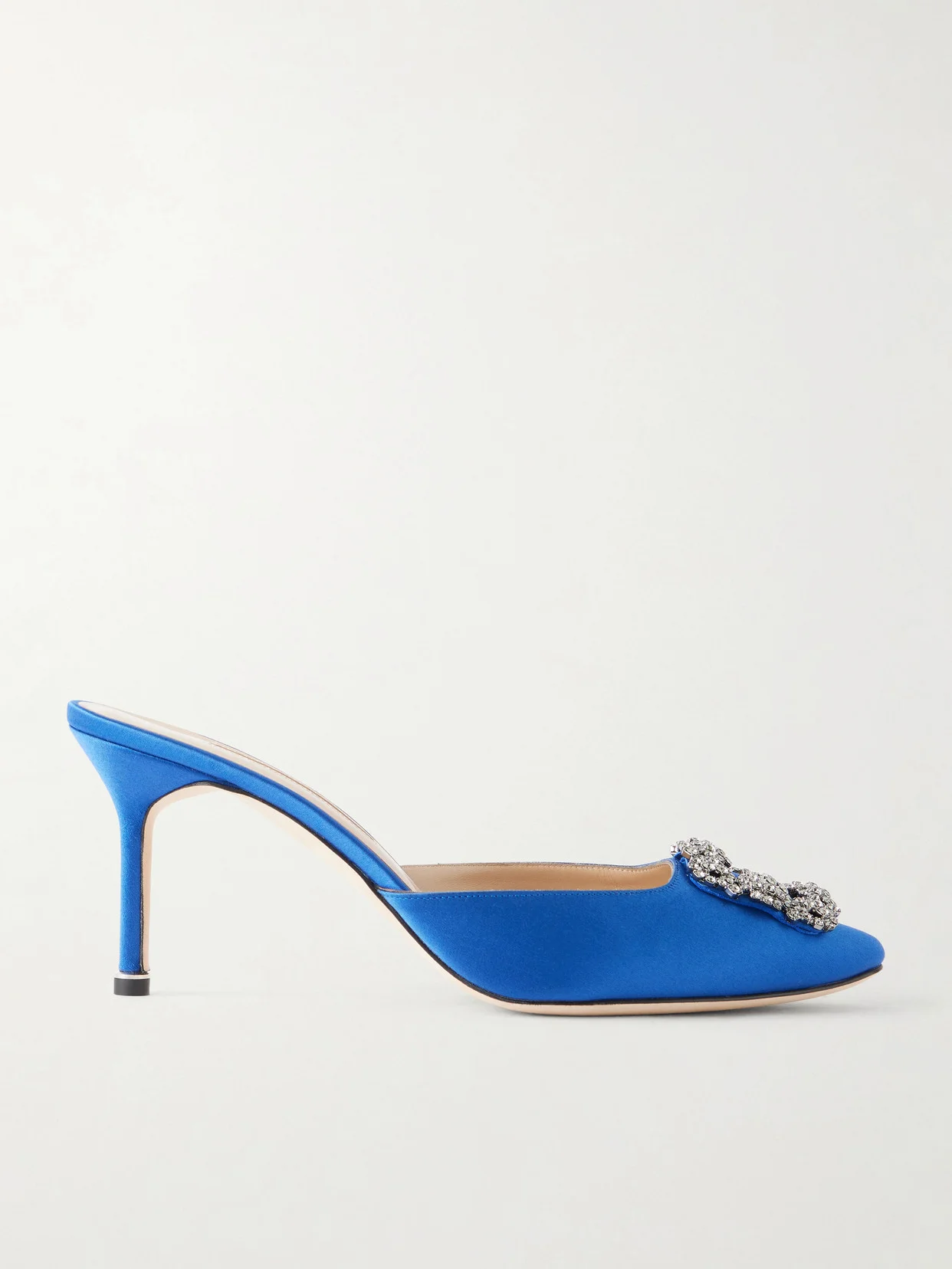Hangisimu 70 Embellished Satin Mules - 1