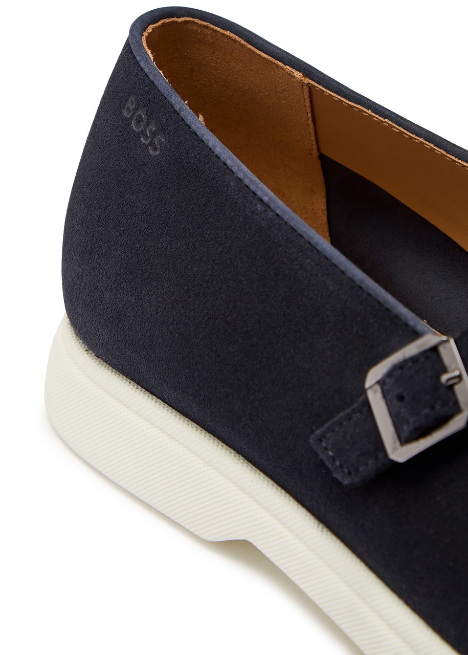 Boss Monk Suede Loafers - 4