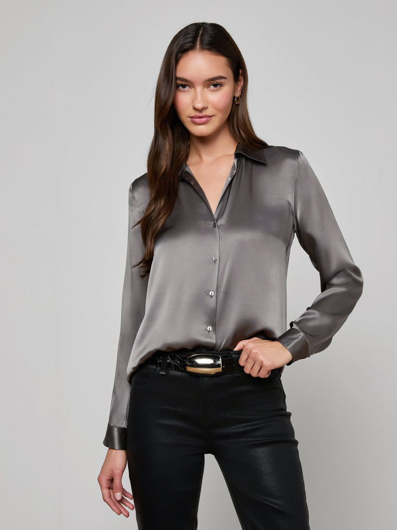 Tyler Silk Blouse - 1