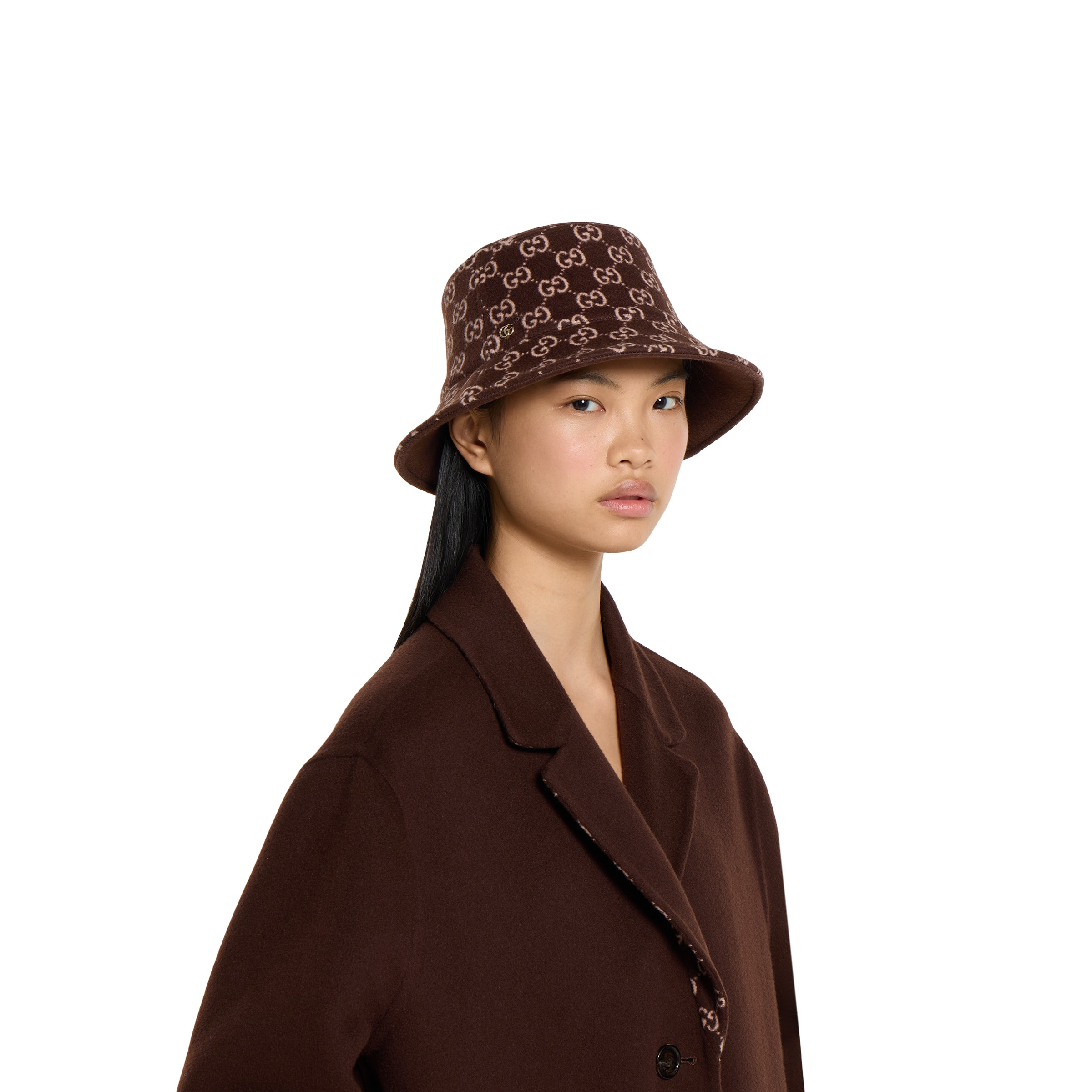 GG wool bucket hat - 3