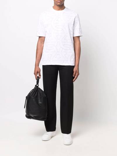 Salvatore Ferragamo embroidered-Gancini T-shirt outlook