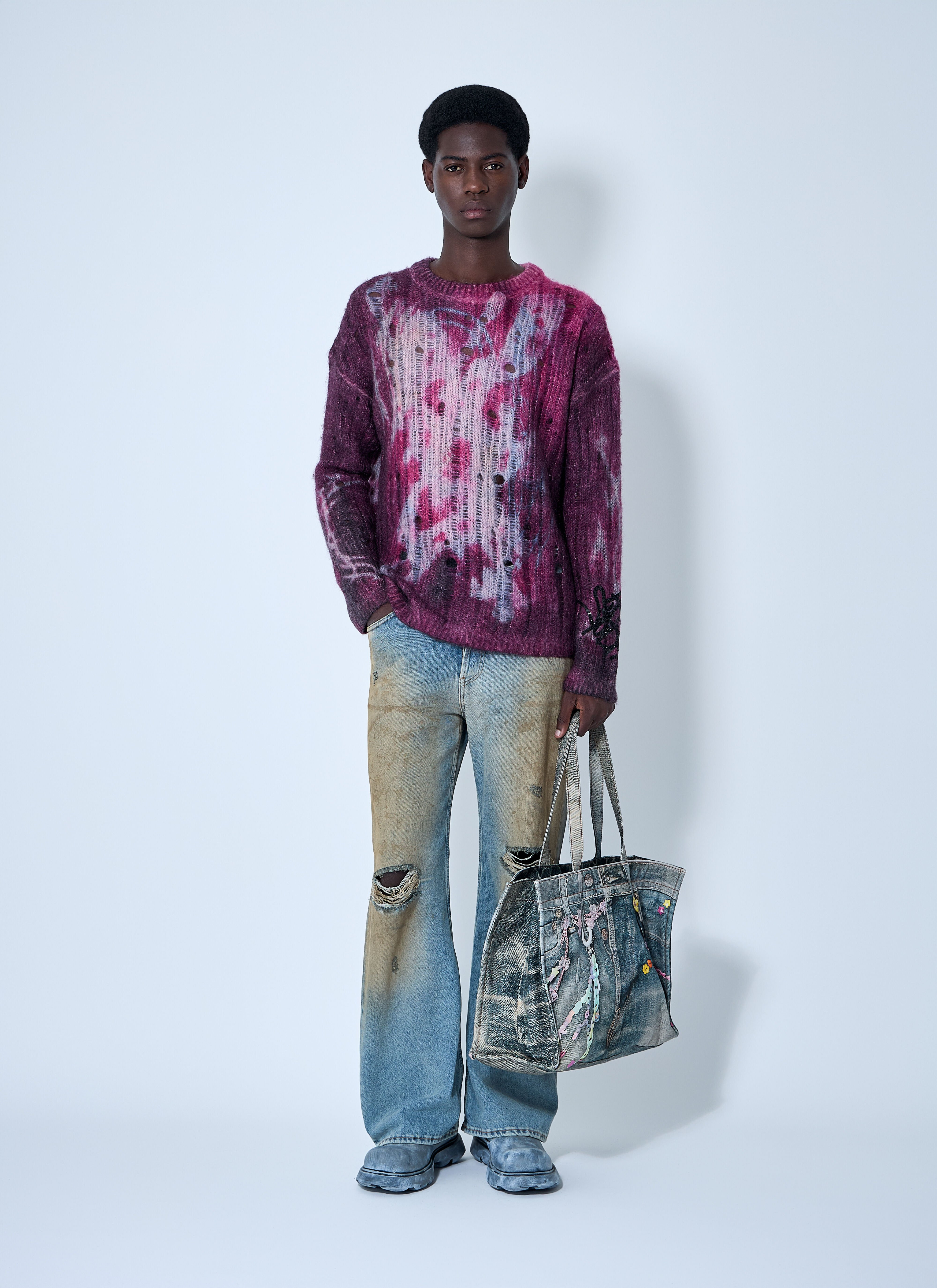 Printed Knit Sweater - 2