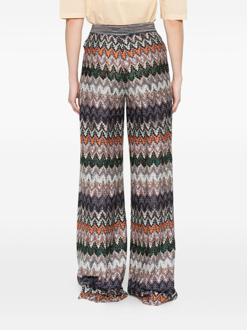elasticated-waistband trousers 4