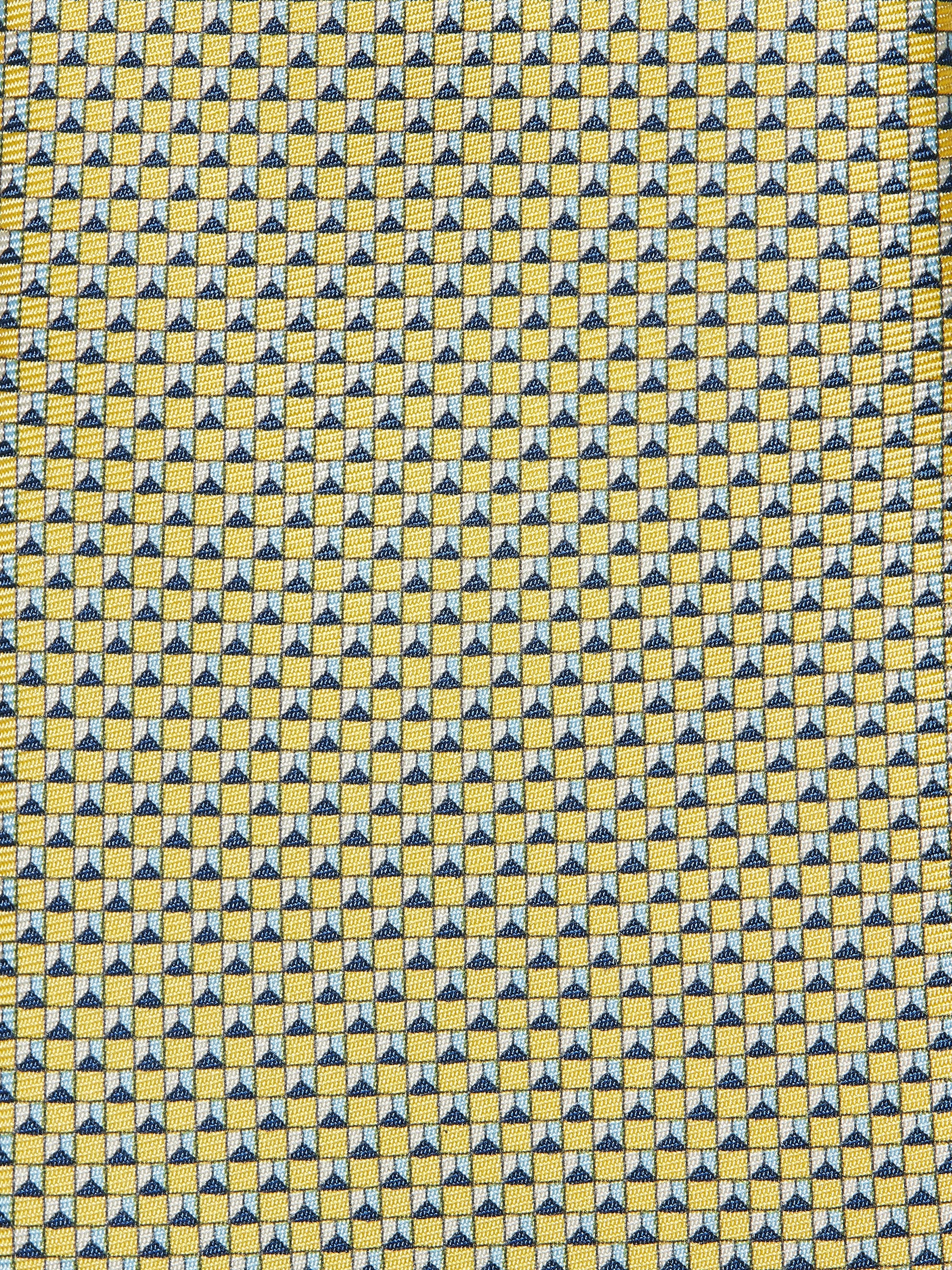 YELLOW SILK TIE - 2
