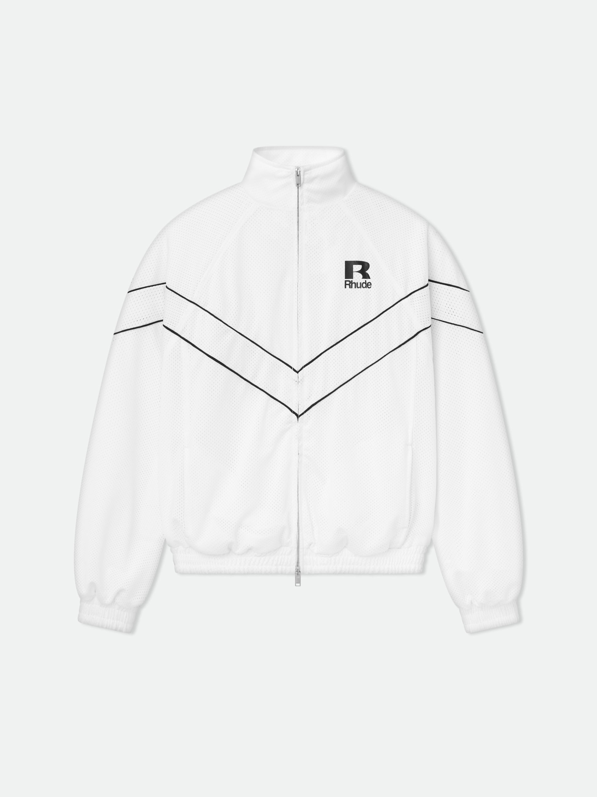RHUDE PIPING RAGLAN TRACK JACKET - 1