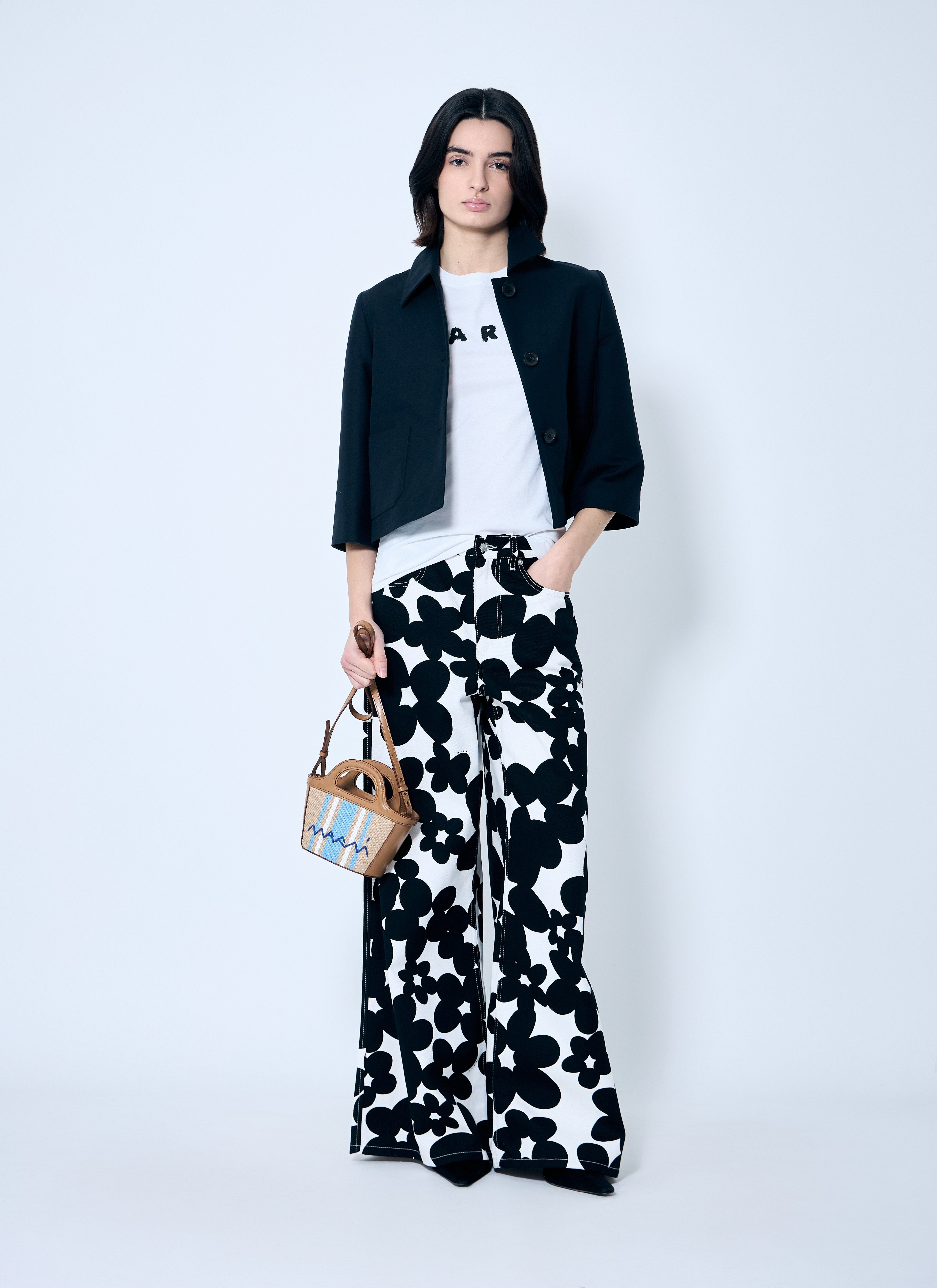 Marni Women Logo Motif T-Shirt - 2