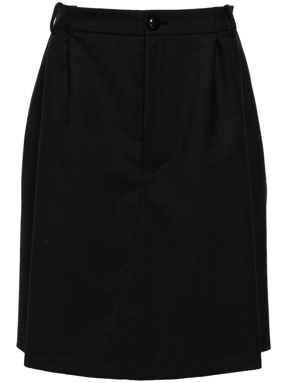 Tidan layered twill shorts - 1