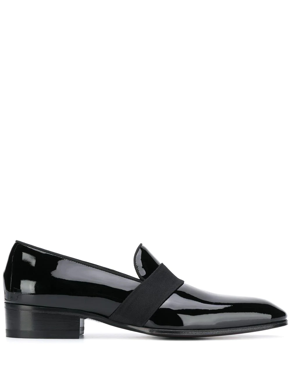 elasticated strap loafers - 1