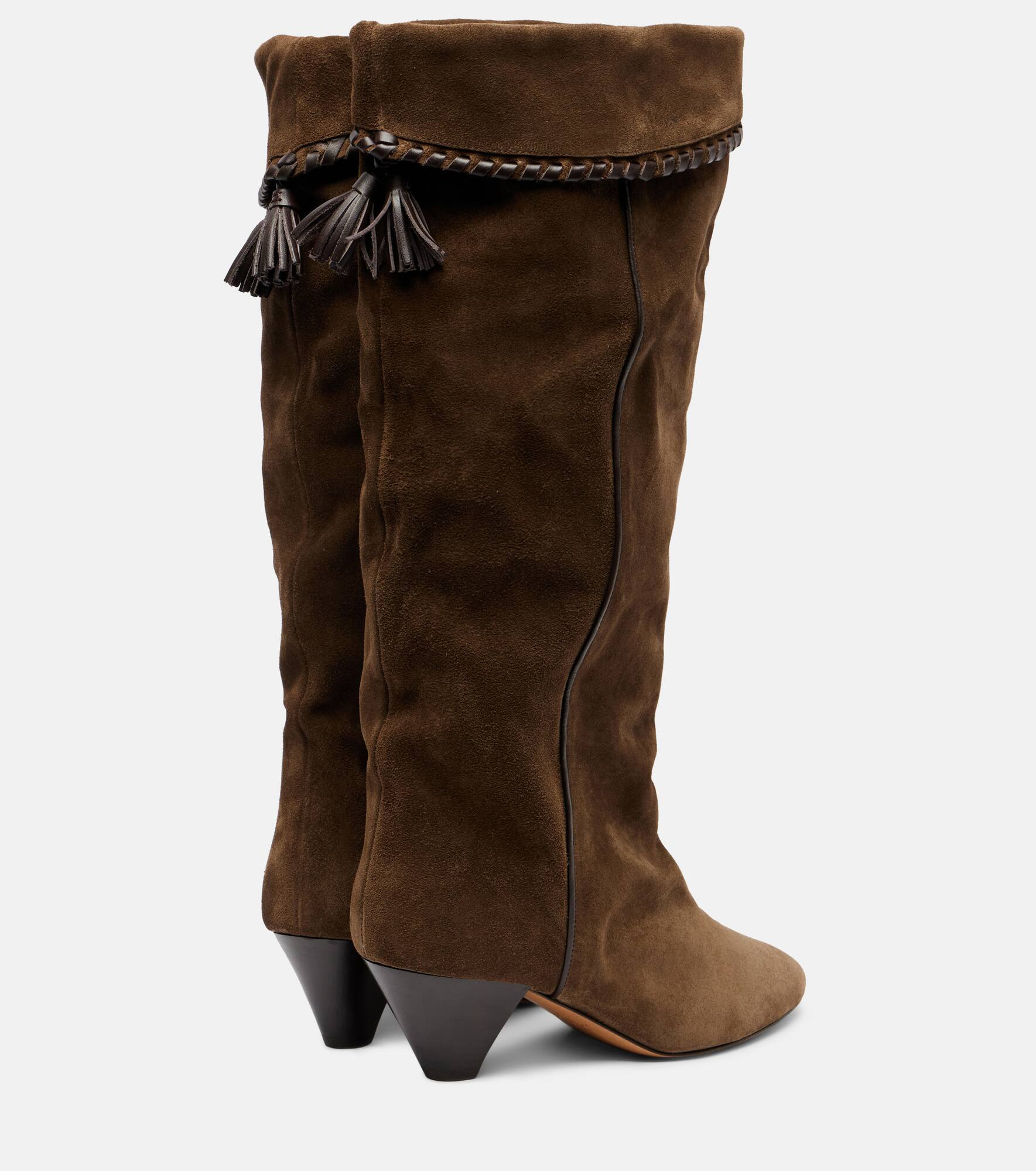 Elita suede knee-high boots - 2